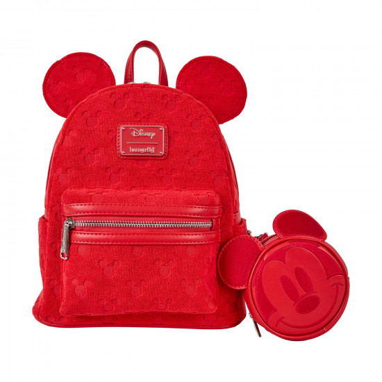 Loungefly Disney: Mickey Ears Burnout Mini Backpack(WDBK4028)
