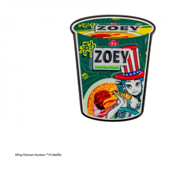 Cinereplicas: K-Pop Demon Hunters - Zoey Hamburger Noodles Pin (CR3128)