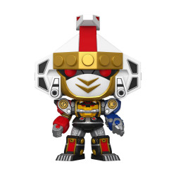 Funko Pop! Super: Mighty Morphin Power Rangers The Movie - Ninja Megazord (Metallic) #1783 Vinyl Figure (6