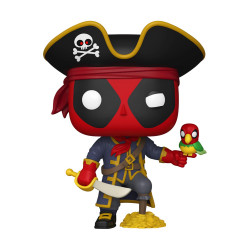 Funko Pop! Plus: Deadpool - Deadpool as Long John Silver #1493 Bobble-Head Vinyl Figure