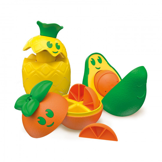 AS Baby Clementoni: Think and Play - Fruit Puzzle (Recycled Plastic) (1000-17512)