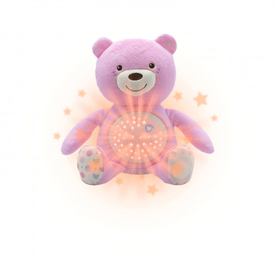 Chicco First Dreams: Baby Bear - Projector Plush Pink (Y02-08015-10)