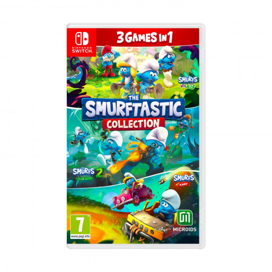 NSW The Smurftastic Collection (2 games CIAB +1 game in cartridge)