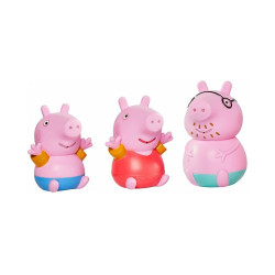 Tomy Toomies Peppa Pig - Daddy Pig, Peppa & George Squirters (Daddy)