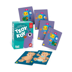 AS Kiddy Cards - Τσούκου Παιχνίδι Παρατηρητικότητας (1040-25100)