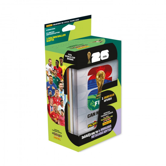 Panini Adrenalyn XL: Fifa World Cup 2026 - Metal Classic Tin