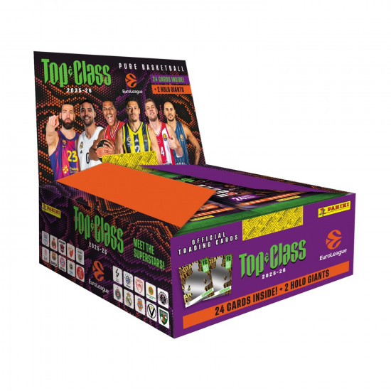 Panini Euroleague Top Class: 2026 Display of 10 Special Packs