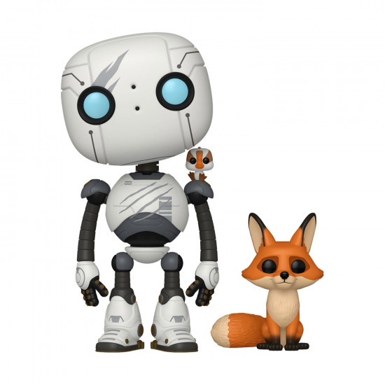 Funko Pop! amp;amp; Buddy Movies: The Wild Robot - Roz with Brightbill amp;amp; Fink #1794 Vinyl Figures