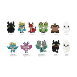 Monogram: How to Train Your Dragon (Series1) (Blind Bag/Random) 3D Foam Bag Clips Figures (76005)