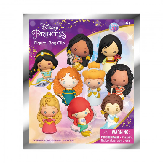 Monogram Disney: Ultimate Princess (Series31) (Blind Bag/Random) 3D Foam Bag ClipsFigures (86220)