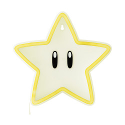 Paladone: Super Mario - Super Star Wall Mountable LED Neon Light (PP14711NNVN)
