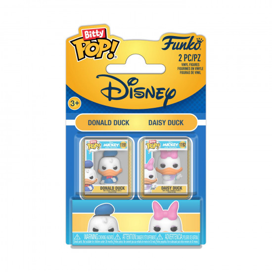 Funko Bitty Pop! 2-pack: Disney - Donald amp;amp; Daisy Vinyl Figures