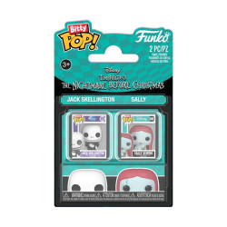 Funko Bitty Pop! 2-pack Disney: The Nightmare Before Christmas - Jack amp;amp; Sally Vinyl Figures