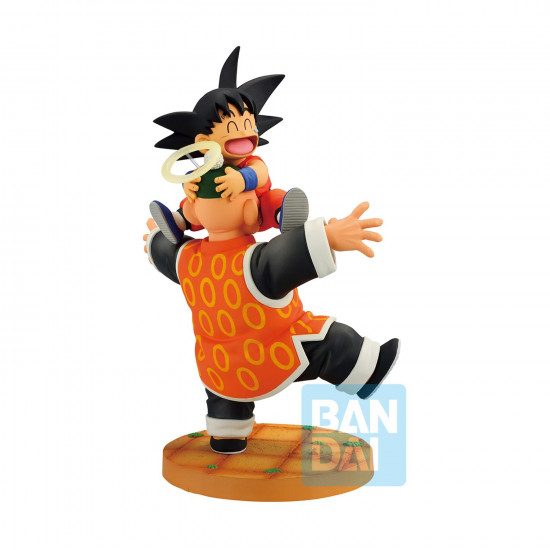 Banpresto Ichibansho Dragon History Ⅱ: Dragon Ball - Son Goku amp;amp; Grandpa Son Gohan Statue (16cm) (68470)