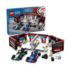 LEGO® City: F1® Garage amp;amp; Mercedes-AMG amp;amp; Alpine Cars (60444)