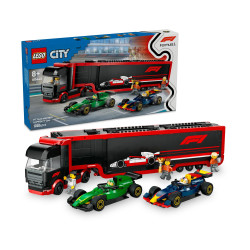 LEGO® City: F1® Truck with RB20 amp;amp; AMR24 F1® Cars (60445)