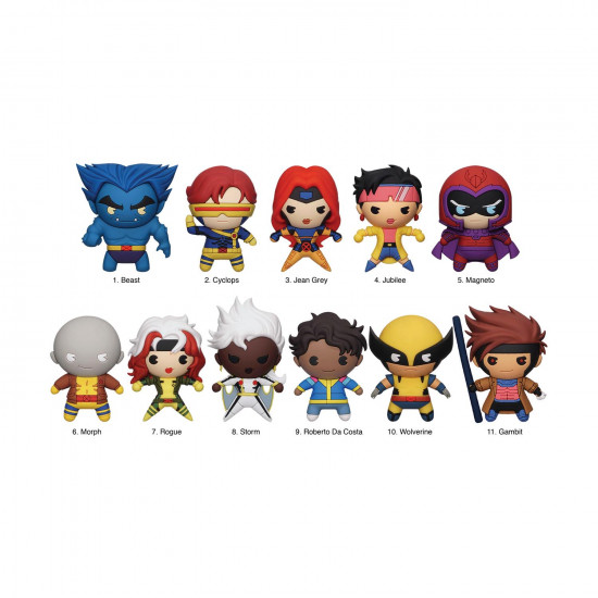 Monogram Marvel: X-Men '97 (M) (Blind Bag/Random) 3D Foam Bag Clips Figures (68820)