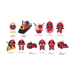 Monogram Marvel: Deadpool (Series4) (Blind Bag/Random) 3D Foam Bag Clips Figures (68605)