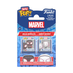 Funko Bitty Pop! 2-Pack Marvel: Spider-Man - Miles Morales amp;amp; Ghost Spider Vinyl Figures