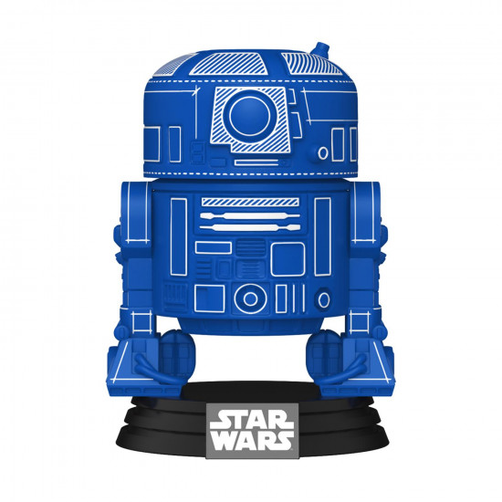Funko Pop! Disney: Star Wars - R2-D2 Blueprint #798 Vinyl Figure