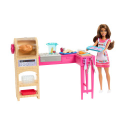 Mattel Barbie: Barbie amp;amp; Teresa Recipe for Friendship - Cook amp;amp; Create Kitchen Teresa Doll (JCT06)