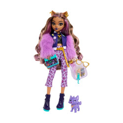 Mattel Monster High: Clawdeen Wolf - Fashion Doll with Pet (HRP65)
