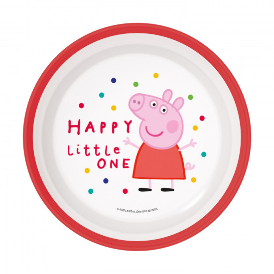 Stor: Peppa Pig - Little One Non Slip Bicolor Premium Bowl  (13492)