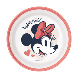 Stor Disney: Minnie Mouse Heart Full Non Slip Bicolor Premium Bowl   (10792)