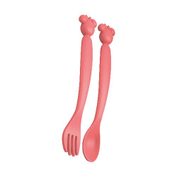 Stor Disney: Minnie Mouse - Toddler 2 Pcs Pp Shaped Cutlery Set (13325)