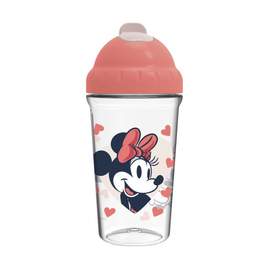 Stor Disney: Minnie Mouse Heart Full - Toddler Flexi Straw Cup  (10786)