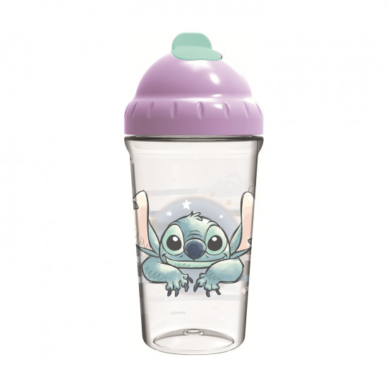 Stor Disney: Stitch Cuddle Me - Toddler Flexi Straw Cup  (10986)