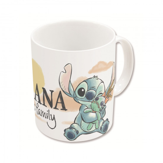 Stor Disney: Stitch amp;amp; Angel Ohana Means Family - Young Adult Ceramic Mug In Gift Box (325ml) (93492)