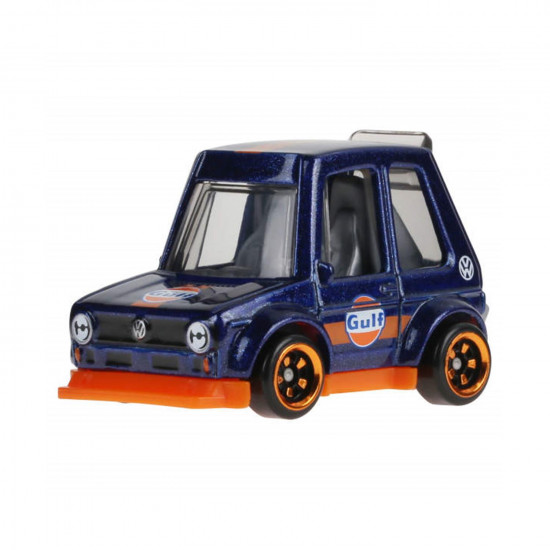 Mattel Hot Wheels: Silver Series Tooned Gulf Racing - Tooned Volkswagen Golf MK1 (JCB62)
