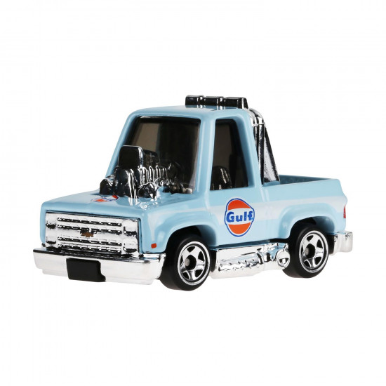 Mattel Hot Wheels: Silver Series Tooned Gulf Racing - Toon'D '83 Chevrolet Silverado (JCB64)