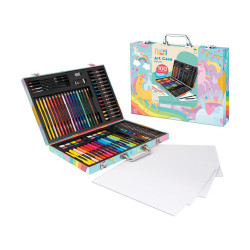 AS HappiHobbi Κασετίνα Ζωγραφικής Deluxe 100 Αξεσουάρ Μονόκερος (1038-82058)