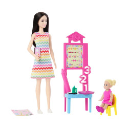 Mattel Barbie: You Can Be Anything - Teacher Doll with Black Hair (JCR77)