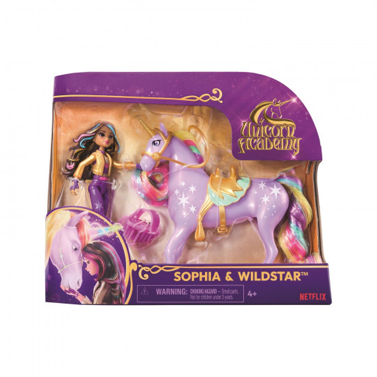Spin Master Unicorn Academy: Sophia amp;amp; Wildstar - Doll amp;amp; Unicorn (20149007)