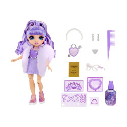 MGA Rainbow High: Creative Crystals - Violet Willow Fashion Doll (121404)
