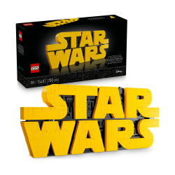 LEGO® Star Wars™: Brick-Built Star Wars Logo (75407)