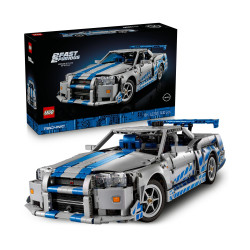 LEGO® Technic™: 2 Fast 2 Furious Nissan Skyline GT-R (R34) Car (42210)