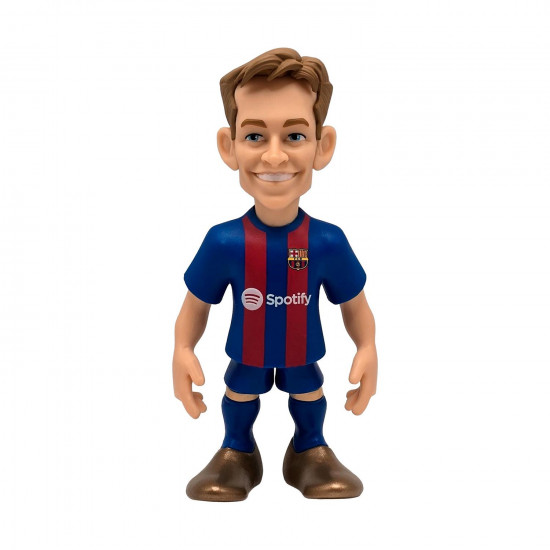Minix Collectible Figurines: Football Stars - FC Barcelona De Jong Figure 12 cm (MNXC2000)
