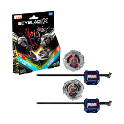 Hasbro Marvel: Bey Blade X - Spider-Man 3-60F VS. Venom 3-80N (G0288)