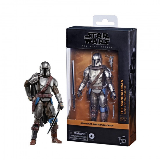 Hasbro Fans Star Wars The Black Series: The Mandalorian - The Mandalorian (Mines of Mandalore) #37 (15cm) Action Figure (G0365)