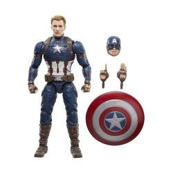 Hasbro Fans Marvel Avengers: Legends Series - Captain America 6'' Action Figure (G0607)