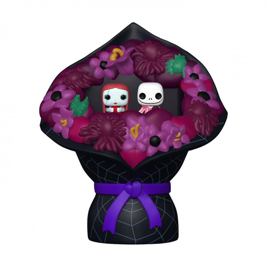 Funko Bitty Pop! Bouquet Disney: The Nightmare Before Christmas - Sally and Jack Skellington Vinyl Figures