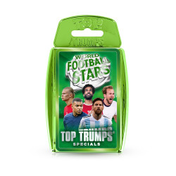Winning Moves Top Trumps Specials: World Football Stars - Card Game (English Language) (WM04533-EN1-6)