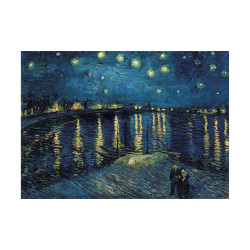 Ravensburger Puzzle: Art Collection Van Gogh - The Starry Night, June 1889 on Oil Canvas (1500 pcs) (12000079)