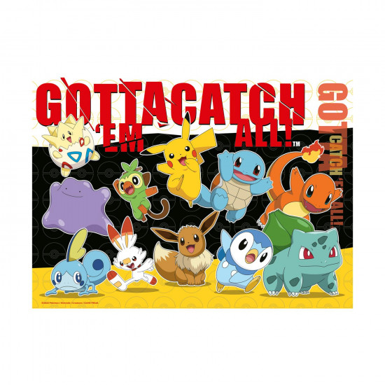 Ravensburger Puzzle: Pokemon - Gotta Catch'em All! Bumper Puzzle Pack (4x100 pcs) (05651)