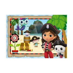 Ravensburger Floor Puzzle: Gabby's Dollhouse - Gabby's Pirate Adventures (24 pcs) (03179)
