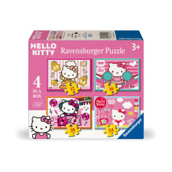 Ravensburger Puzzle: Hello Kitty -  Dream Big, Sparkle More! (4in1) (12004158)